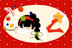 draw cute custom character illustrations and stickers