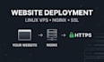 setup and secure your linux vps and deploy your website