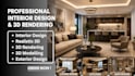 do interior and exterior design and realistic 3d rendering using homebyme