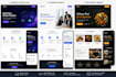 design and develop a modern responsive website UI UX