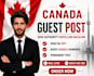 build high da canada dofollow guest post backlinks