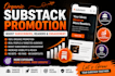 do organic substack link promotion to boost substack subscribers and engagements