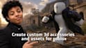create custom 3d accessories and assets for roblox