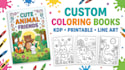 create custom coloring pages for your KDP coloring book