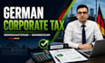 prepare german corporate tax return and filing support