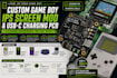 do a custom gameboy ips screen mod and usb c charging pcb