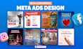 design high converting meta static ads for dtc brands