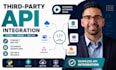 do python API integration, fastapi integration, and webhooks