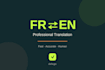 translate your documents between french and english