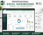 create a professional excel financial dashboard and report