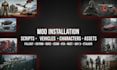 install fallout, skyrim, rdr2, gta, ets2, scum, rust, dayz, arma3, stalker mod