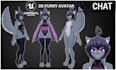 make a custom furry vrchat avatar, fursona, vrm and 3d vtuber model