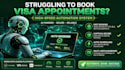 develop booking appointment bot,vfs bot,booking bot,vfs appointment