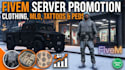 fivem clothing mlo server promotion and ped tattoos