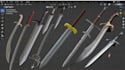 create 3d words 3d cosplay weapon wearable armor 3d printable model sti printing