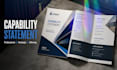 design professional and winning capability statement
