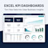 create excel dashboards KPI trackers and reports