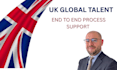 provide complete end to end uk global talent visa support