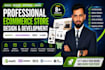 build design shopify woocommerce and wix stores