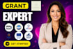 secure a grant with expert proposal writing on your application