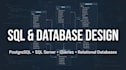 write sql queries and design relational databases