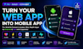 fix, convert lovable, bolt, replit web app to mobile app, capacitor, saas mvp