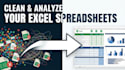 excel data analysis, spreadsheets and data entry