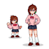 create custom pixel art animation, pixel art character, and sprite sheet