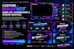 design custom whatnot overlays, scoreboards and stream graphics