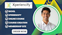 online course or membership site on xperiencify, skool, thinkific or teachable