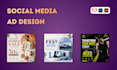 design social media ads and posters