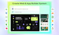 develop web and mobile app builder system as a fullstack engineer