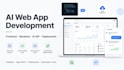 build an ai web app with frontend backend and deployment
