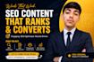 copywrite SEO optimized website content