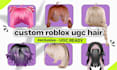 create custom roblox ugc hair made to stand out