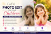 do photo edit for your family
