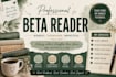 beta read the critique manuscript and give honest feedback