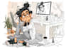create cartoon illustrations, 2d cartoon character designs