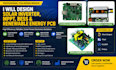 design solar inverter, mppt, bess and renewable energy pcb