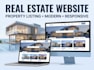 build a modern real estate property listing website