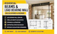 calculate residential beams and load bearing wall modifications
