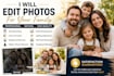 do photo edit for your family