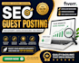 build niche relevant guest post backlinks