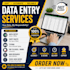 do professional data entry, copy paste, and google sheets work