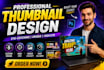 design high CTR ai youtube thumbnails