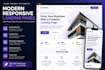 a modern responsive landing p
