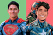 illustrate yourself into  superhero cartoon character art
