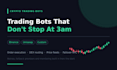 build a crypto trading bot with exchange and dex integration