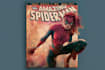 design an action packed comic book cover and logo