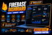 build a firebase web app with authentication database and admin panel